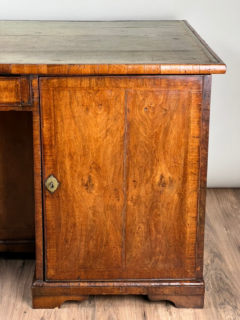 Large Antique George II Mahogany Desk c. Mid 18th Century