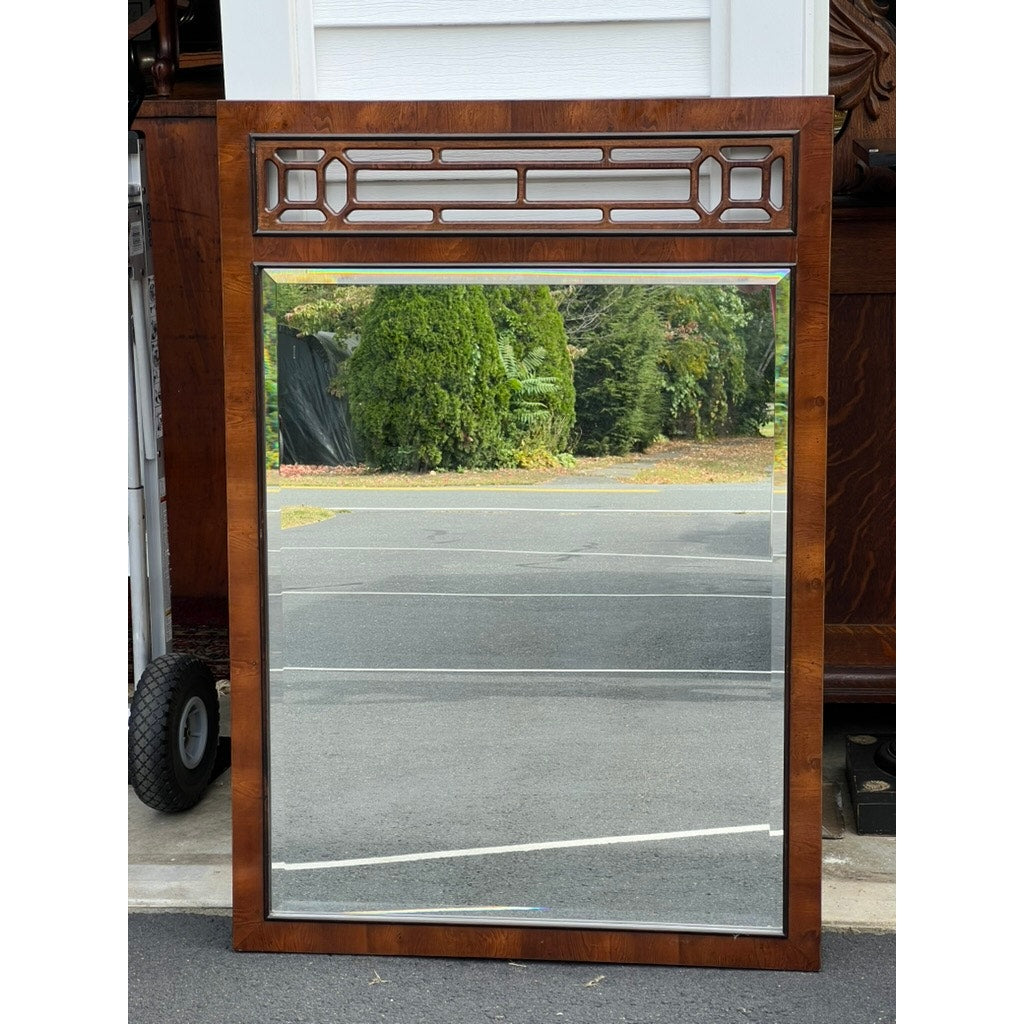 Vintage Mid-Century Modern Wall Mirror by Hickory White