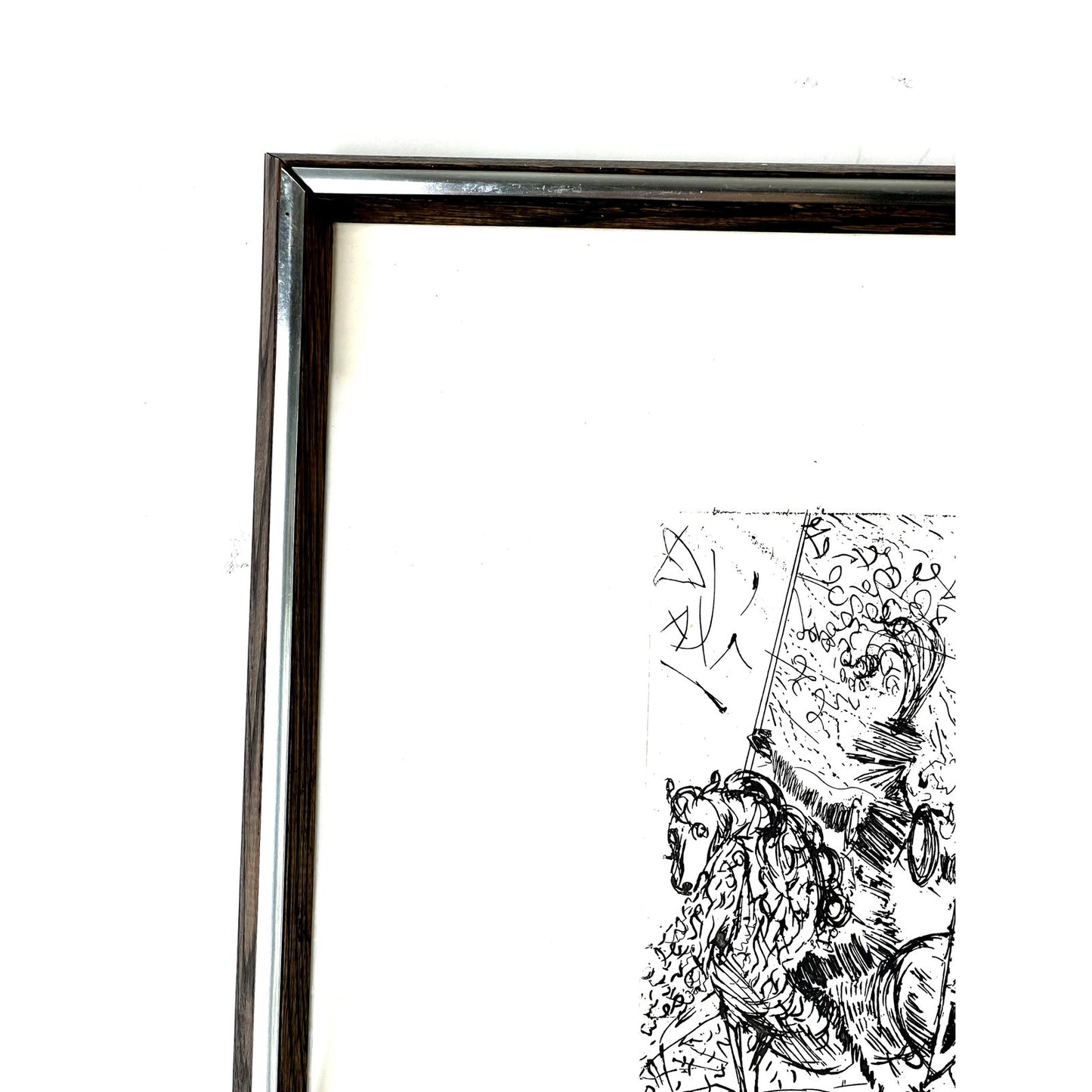Salvadore Dali “El Cid” Etching with Collectors Guild COA En Verso