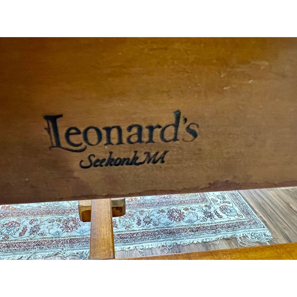 Antique 19th Century Sheraton Field Bed Resized to King by Leonards New England Seekonk, MA