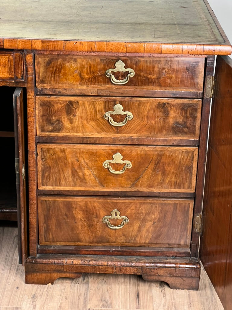 Large Antique George II Mahogany Desk c. Mid 18th Century