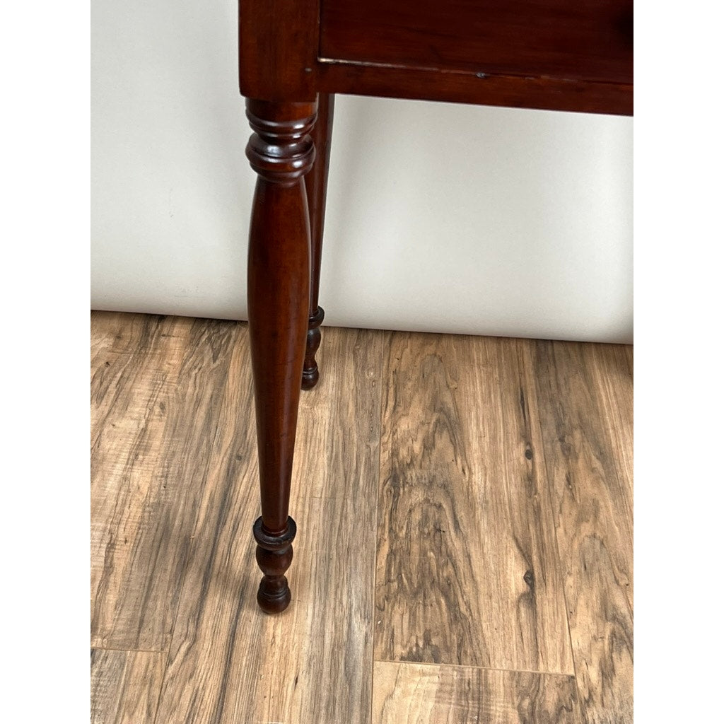Antique Sheraton Cherry One Drawer Stand c. Mid 19th Century