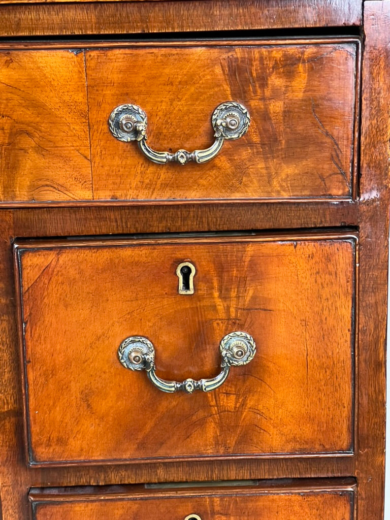 Antique English Regency Mahogany Kneehole Desk c. 1820