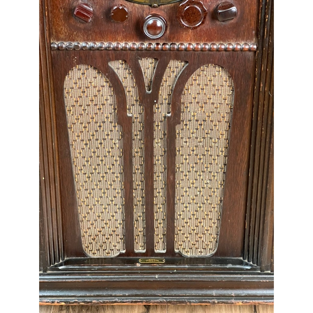 Rare Early Prohibition Art Deco RadioBar c. Early 1930s