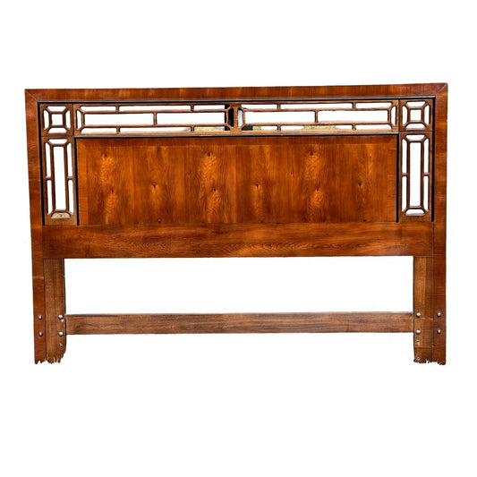 Vintage Mid-Century Modern Full Size Headboard by Hickory White