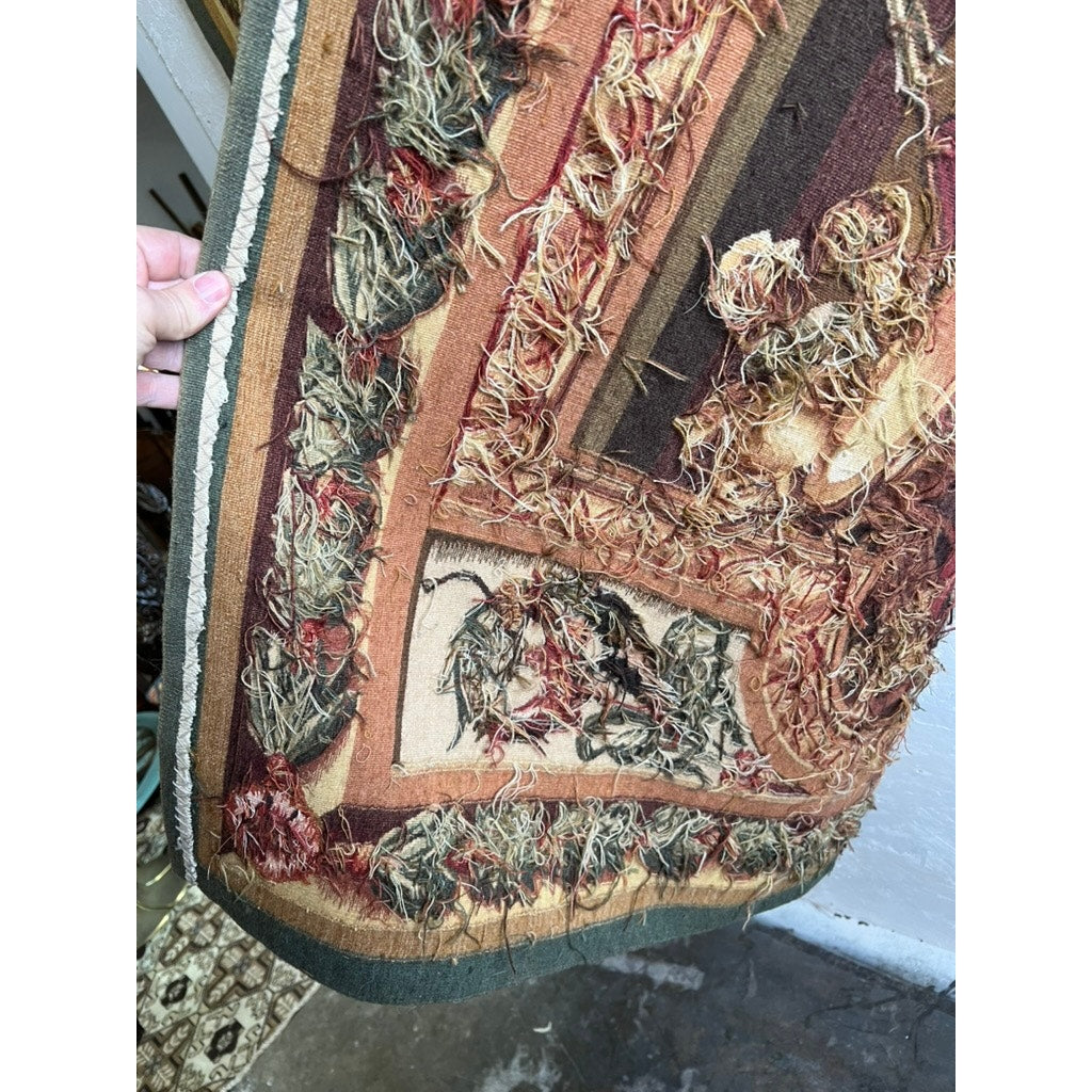 Vintage Fine Reproduction of Louis XIV Aubusson Tapestry “Portiere des Renommees”, Gobelins workshop of Jean Le Souet after Charles le Brun