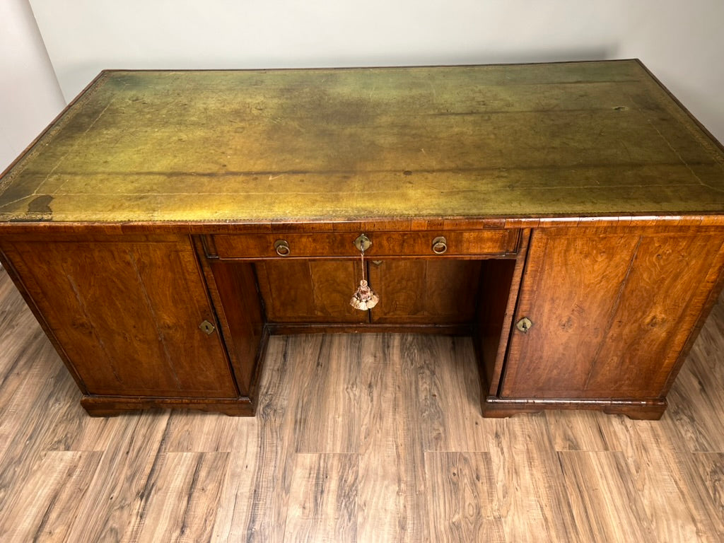 Large Antique George II Mahogany Desk c. Mid 18th Century