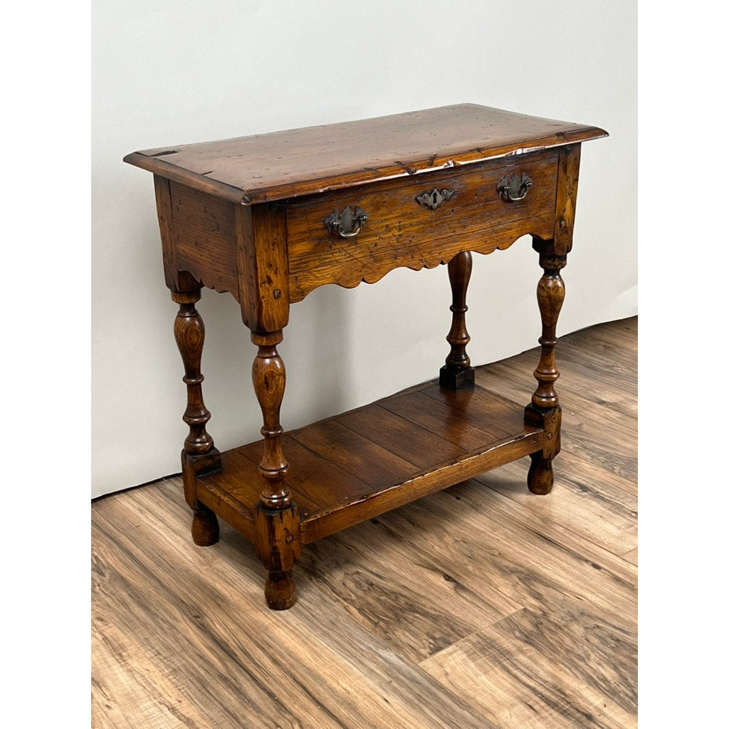 Vintage Oak Accessory Table by Yorkshire House