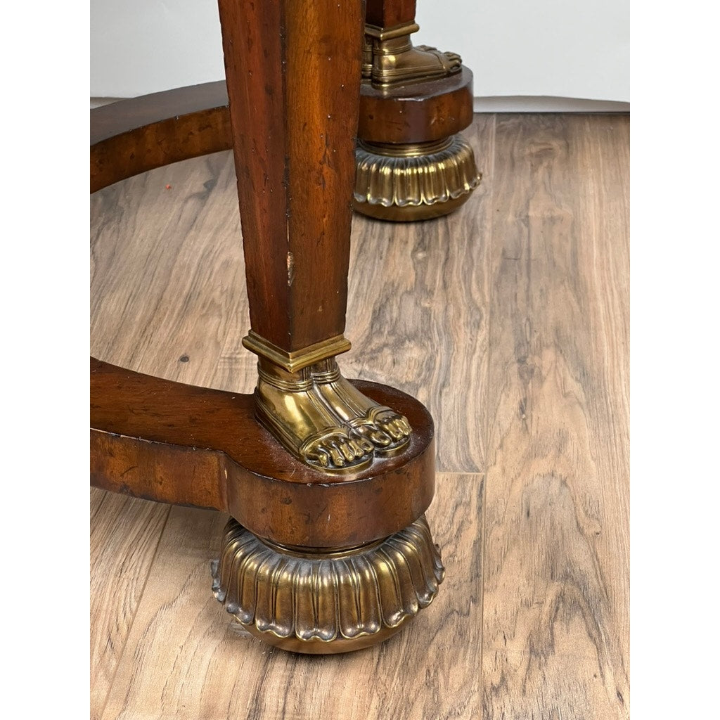 Vintage French Empire Style Partners Desk by Maitland Smith