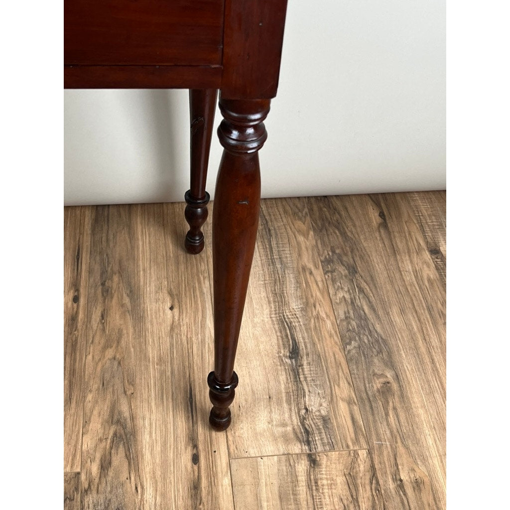 Antique Sheraton Cherry One Drawer Stand c. Mid 19th Century