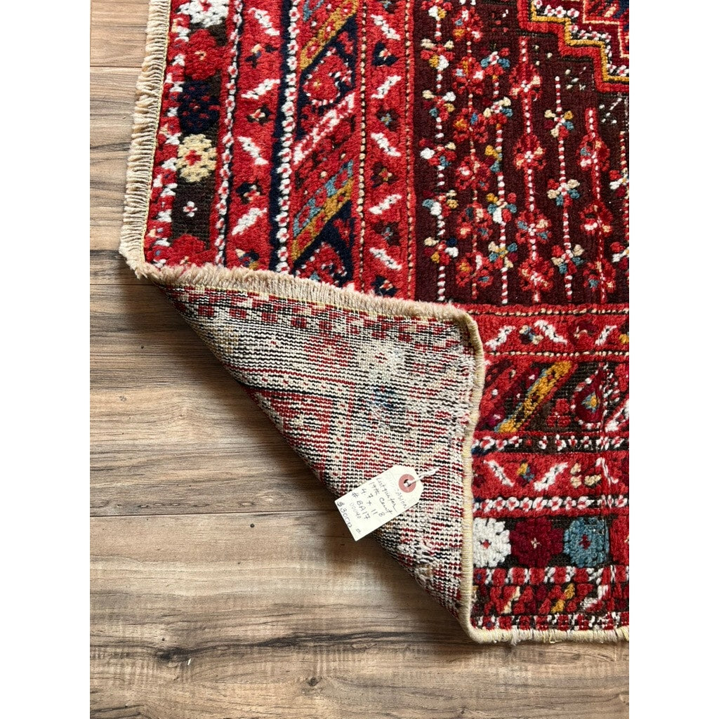 Antique Shirvan or Kuba-region Caucasian Runner Rug c. Late 19th Century 4’7 x 11’8