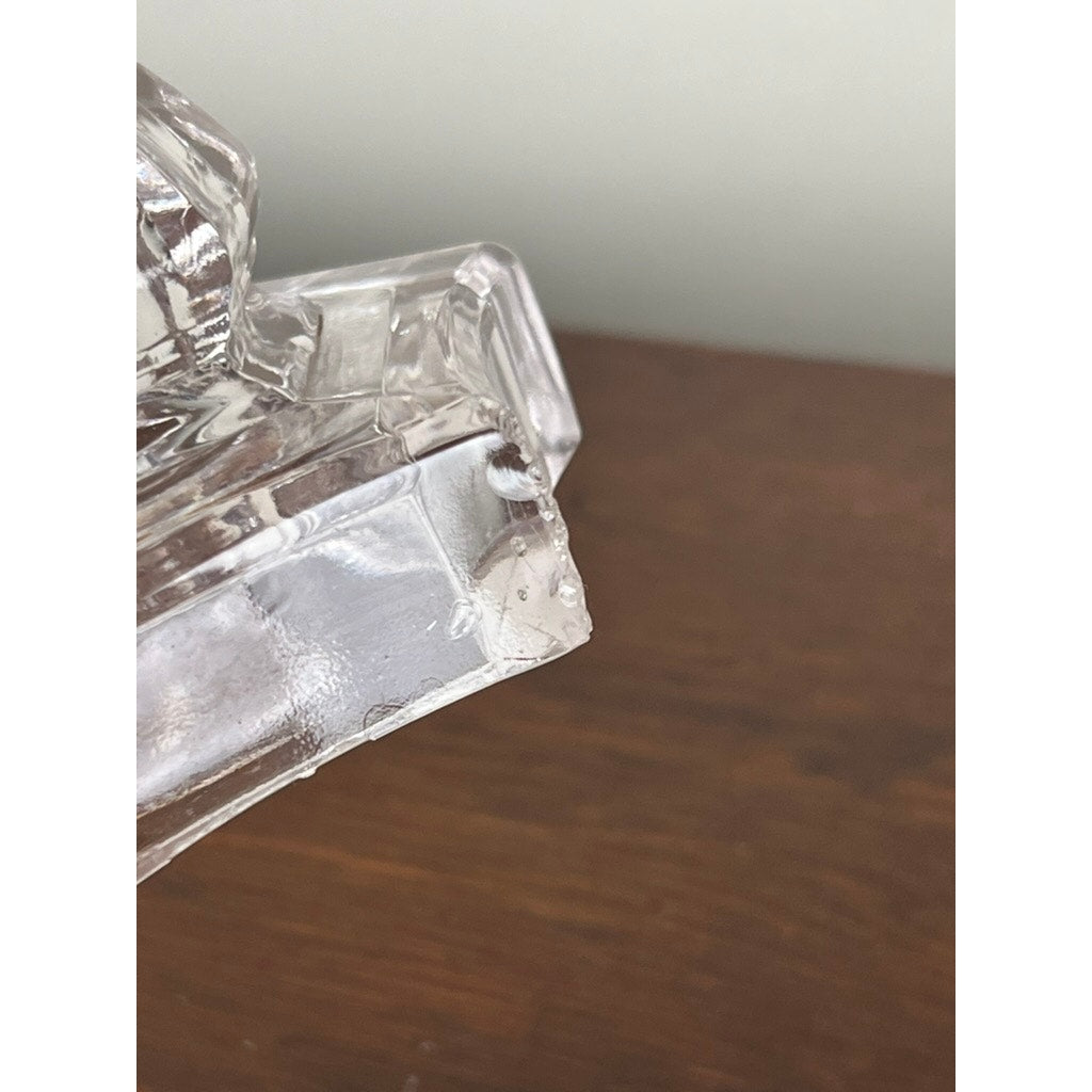 Antique Boston Sandwich Glass Whale Oil Lamp c. Mid 19th Century