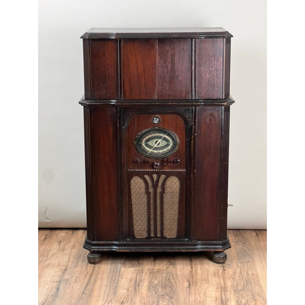 Rare Early Prohibition Art Deco RadioBar c. Early 1930s