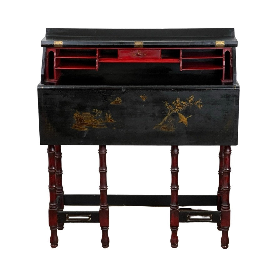 Antique Chinoiserie Ladies Writing Desk c. Early 20th Century
