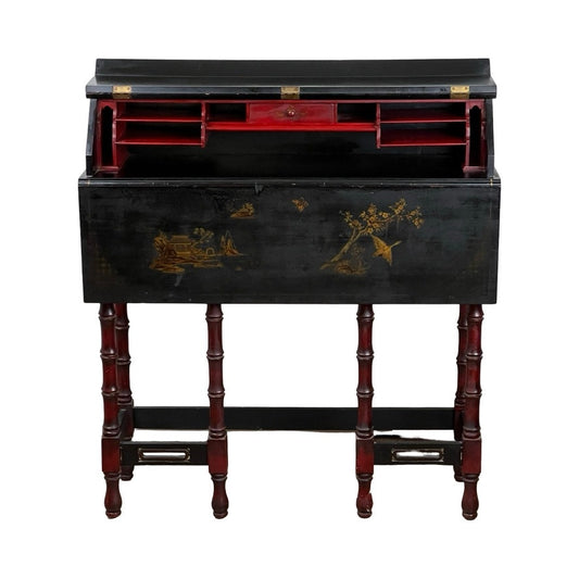 Antique Chinoiserie Ladies Writing Desk c. Early 20th Century