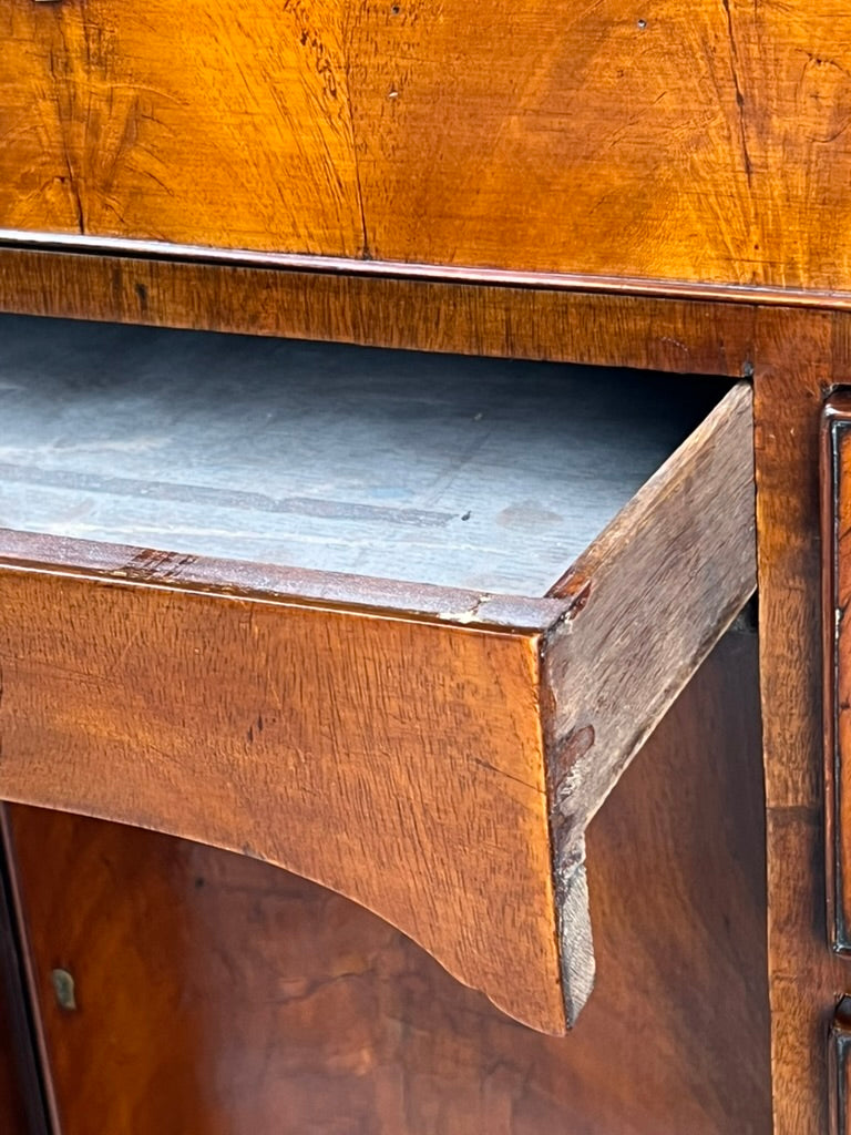 Antique English Regency Mahogany Kneehole Desk c. 1820