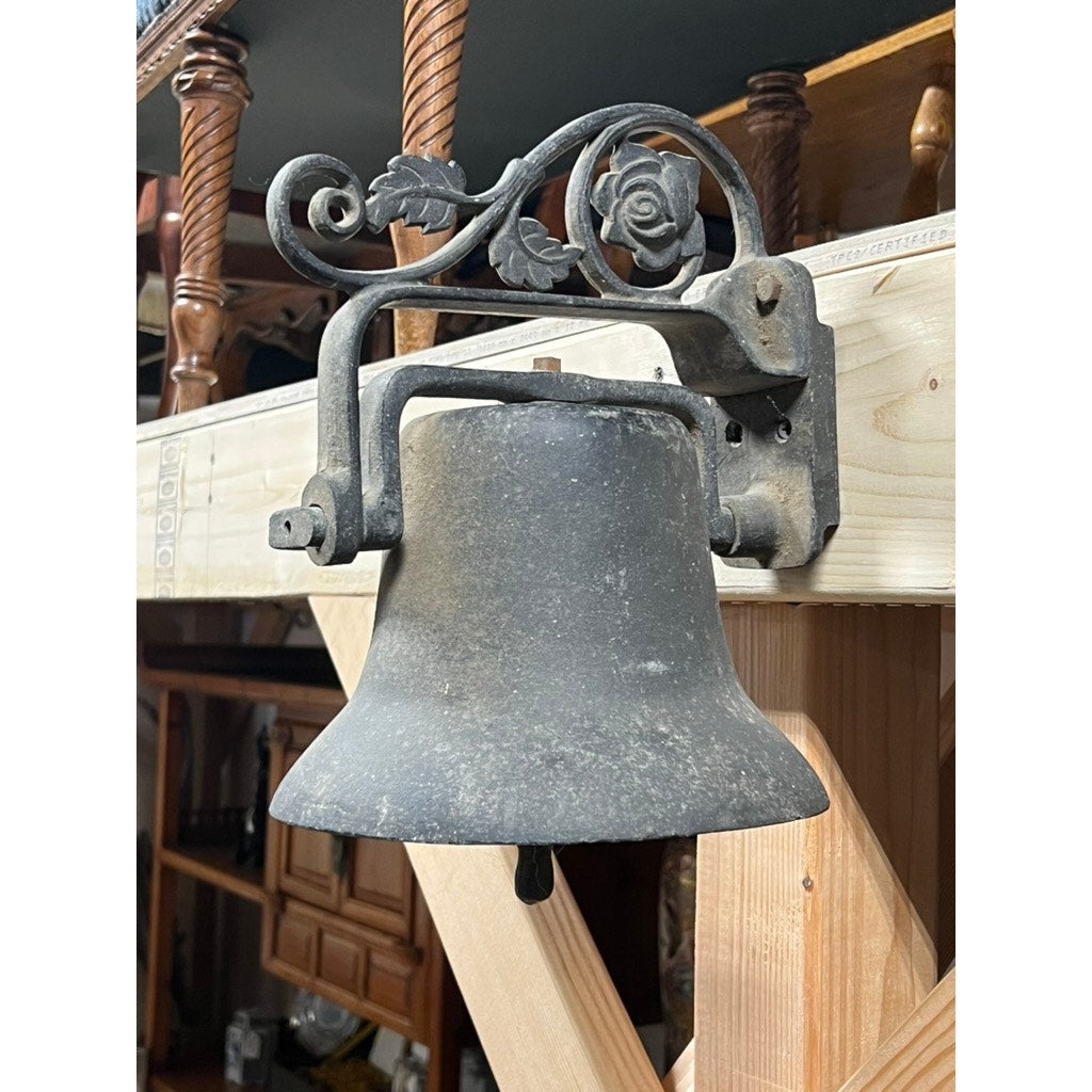 Vintage Cast Metal Schoolhouse Bell