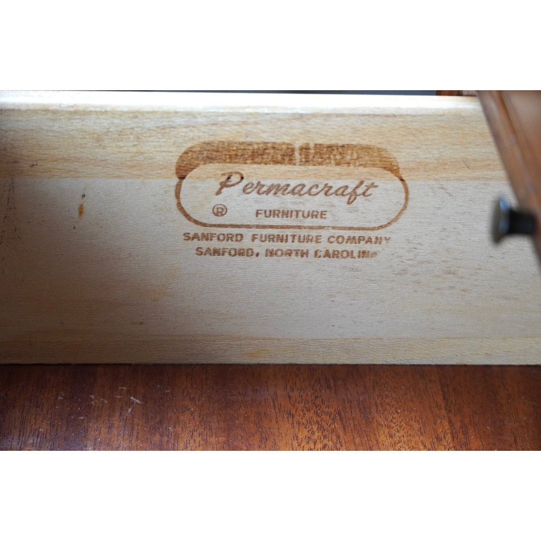 Vintage Cherry Three Drawer Bachelors Chest by Permacraft of North Carolina