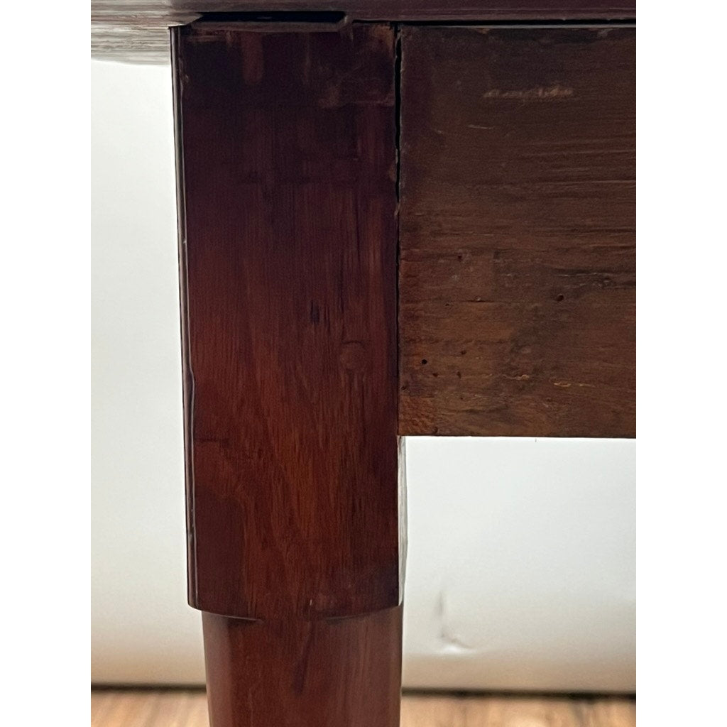 Antique George III Mahogany Large Oval Drop Leaf Dining Table c. Early 19th C.