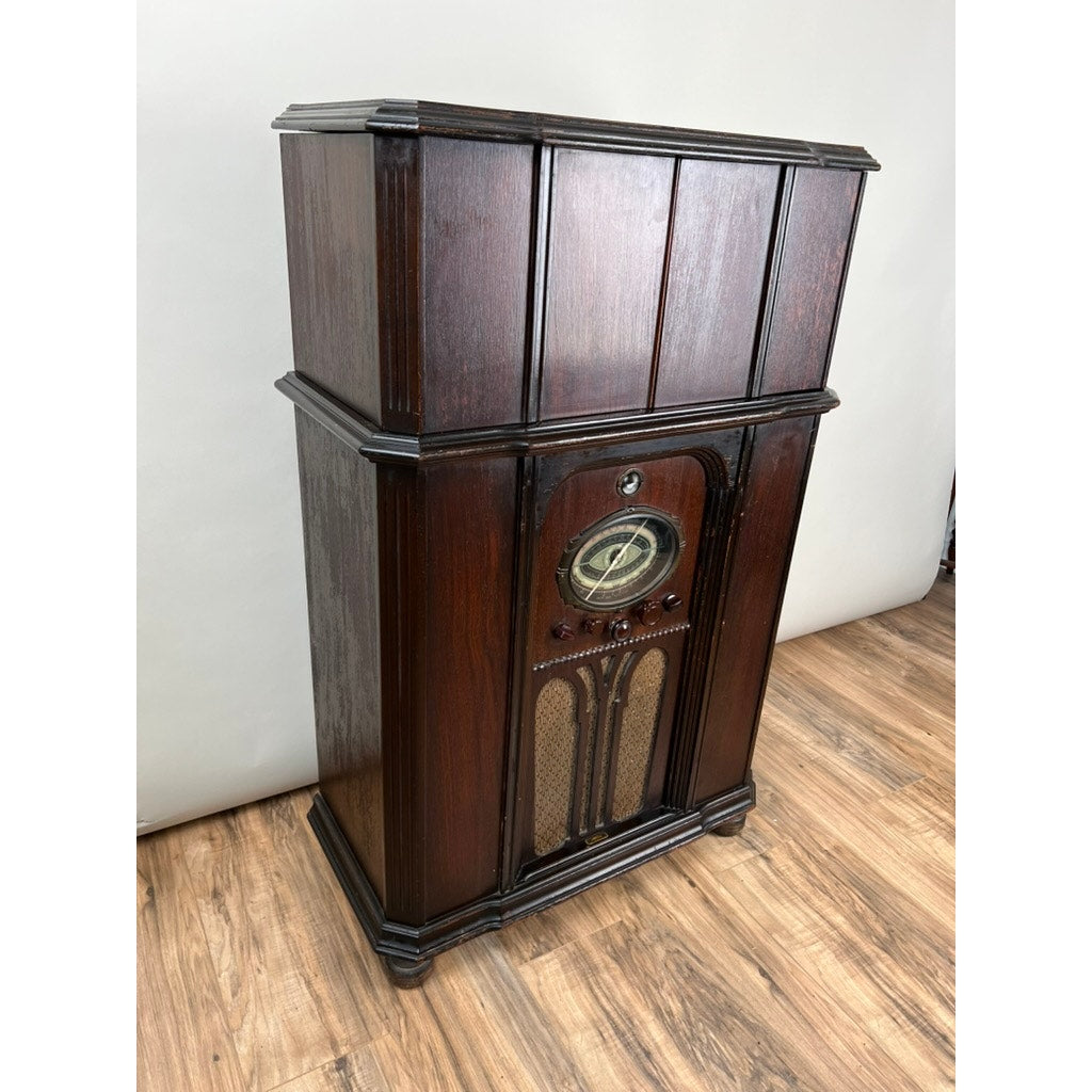 Rare Early Prohibition Art Deco RadioBar c. Early 1930s
