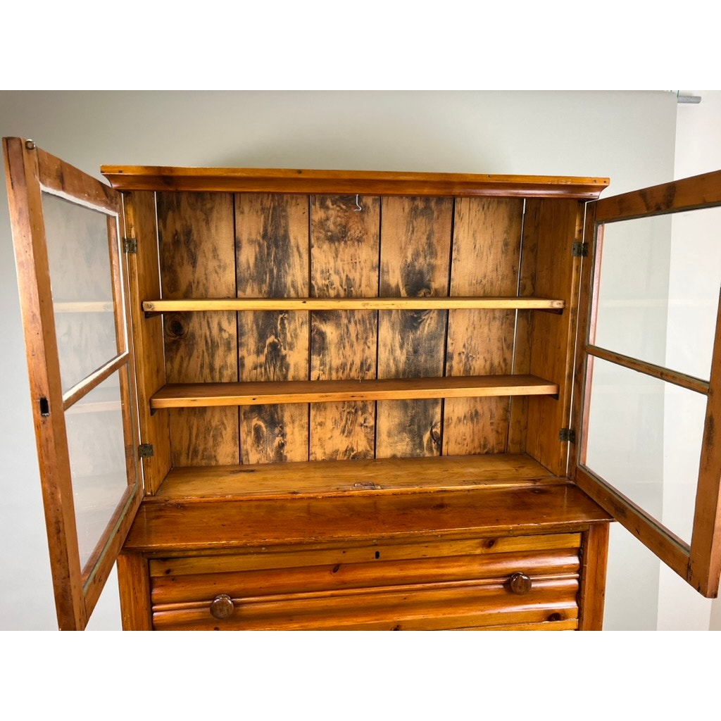 Antique Country Pine Butlers Secretary c. 1850