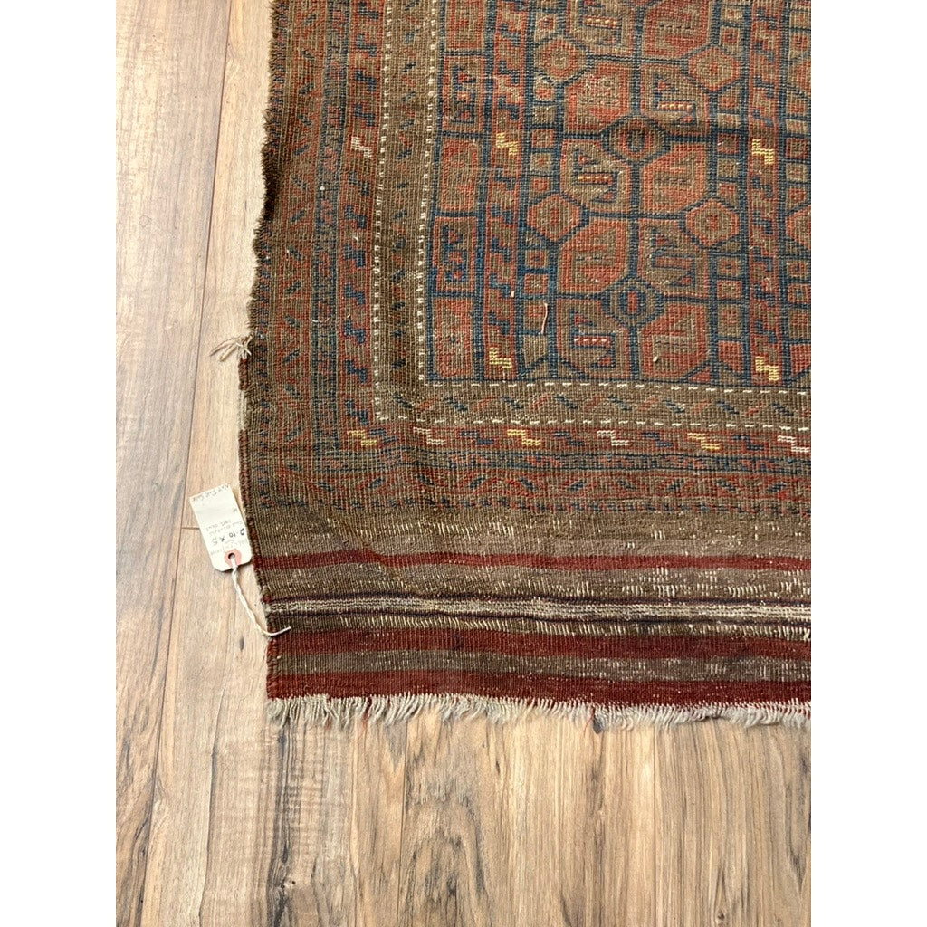 Antique Baluch Prayer Rug, c. Early 19th Century – 2’10” x 5’