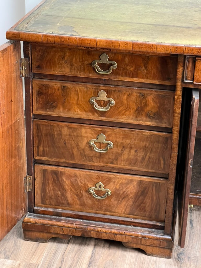 Large Antique George II Mahogany Desk c. Mid 18th Century