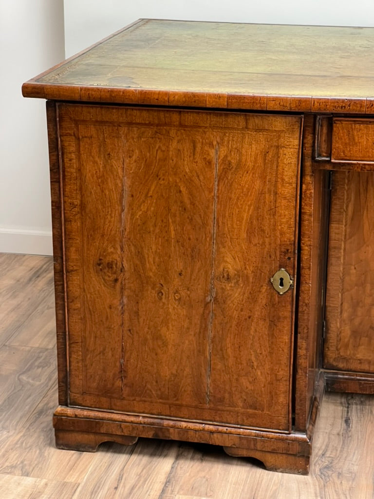 Large Antique George II Mahogany Desk c. Mid 18th Century