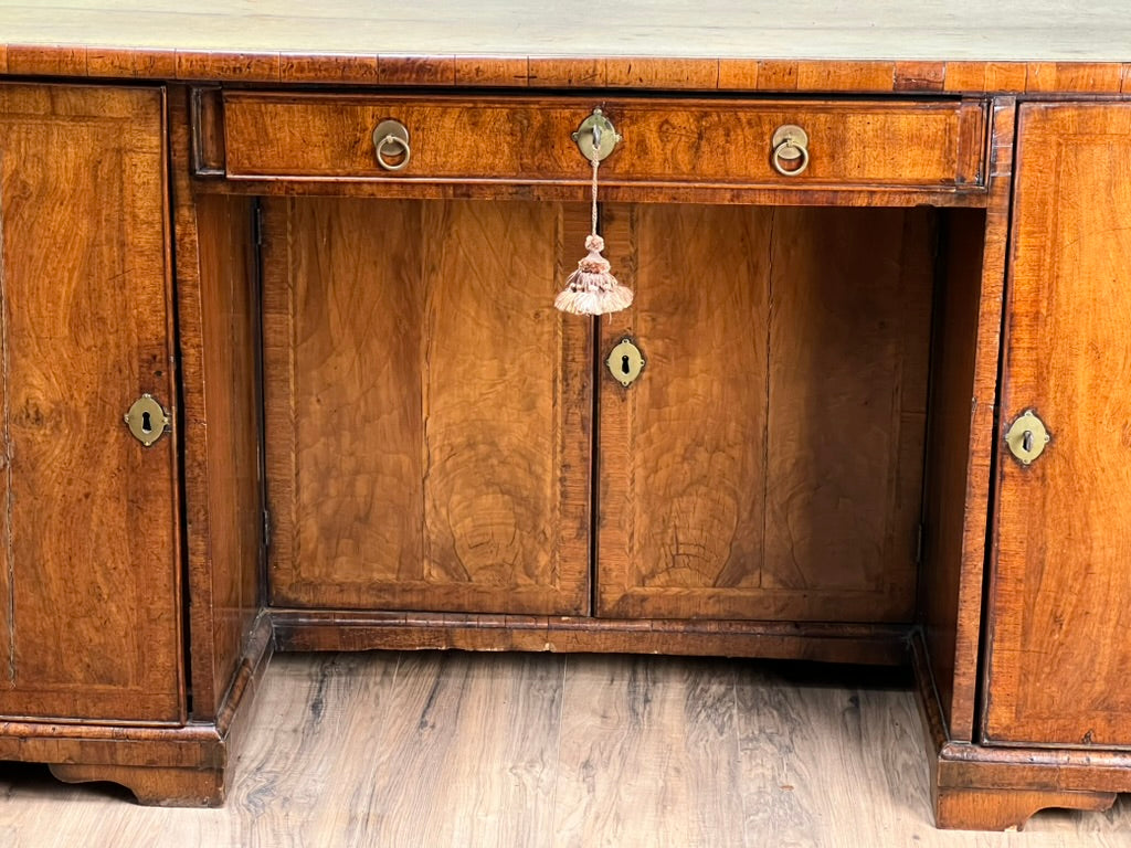 Large Antique George II Mahogany Desk c. Mid 18th Century