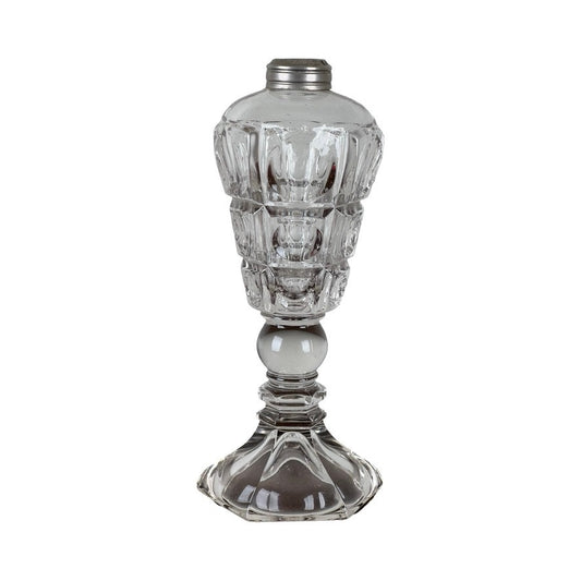 Antique Whale Oil Lamp Probably Westmoreland Glass Co. c. Mid 19th Century