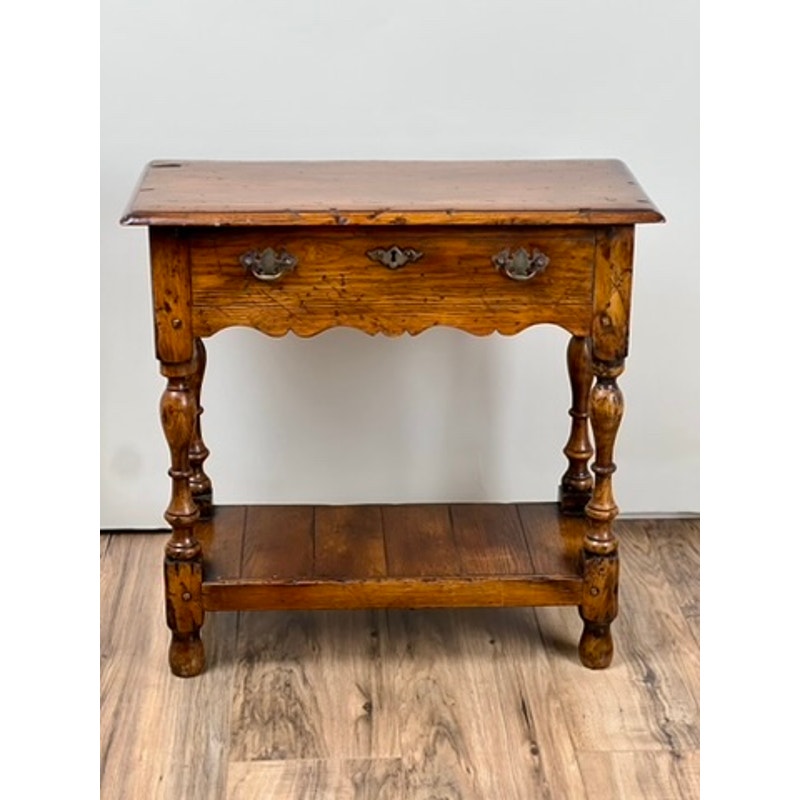 Vintage Oak Accessory Table by Yorkshire House