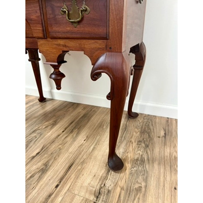 Vintage Bench Made Mahogany Lowboy by Ernest E. Schaible