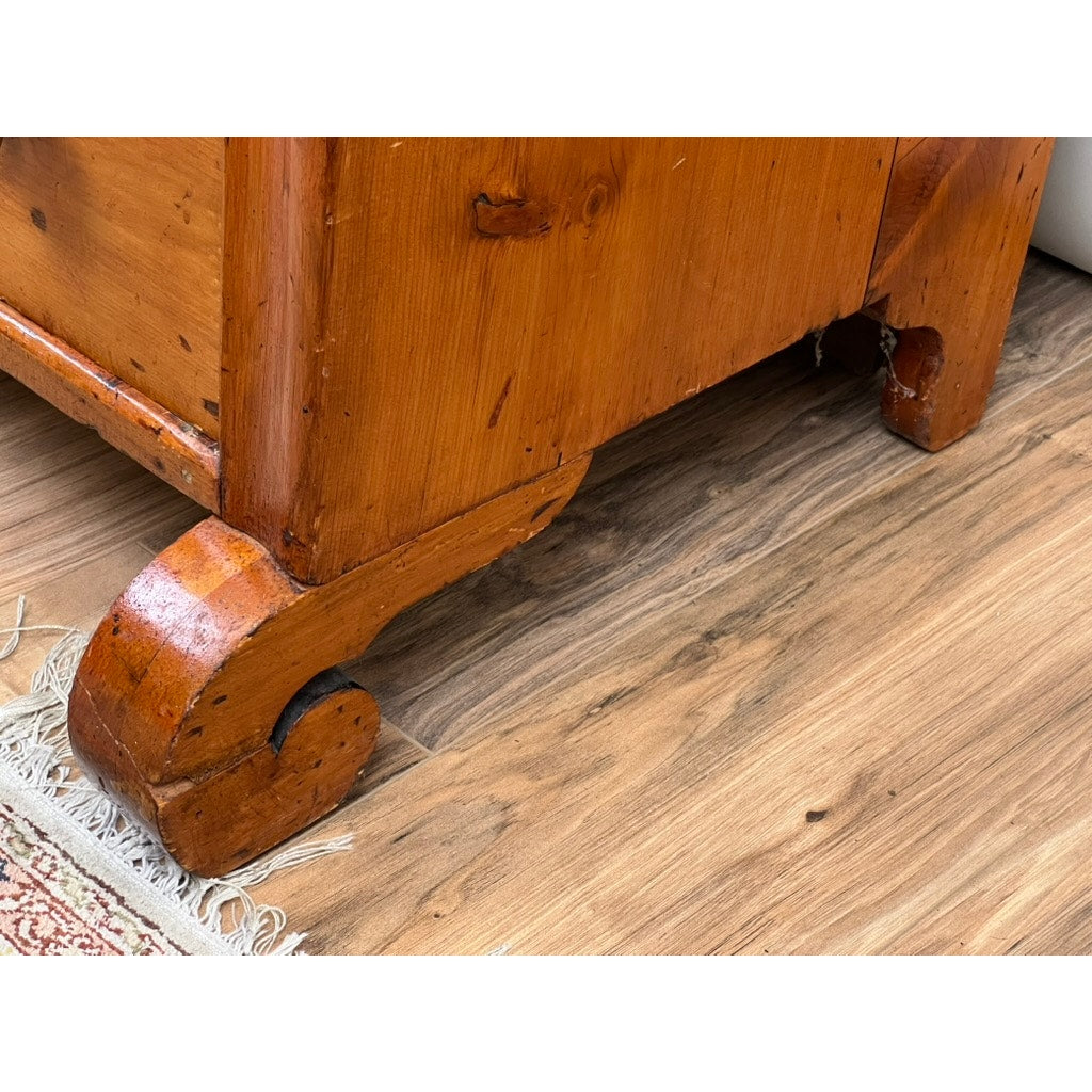 Antique Country Pine Butlers Secretary c. 1850