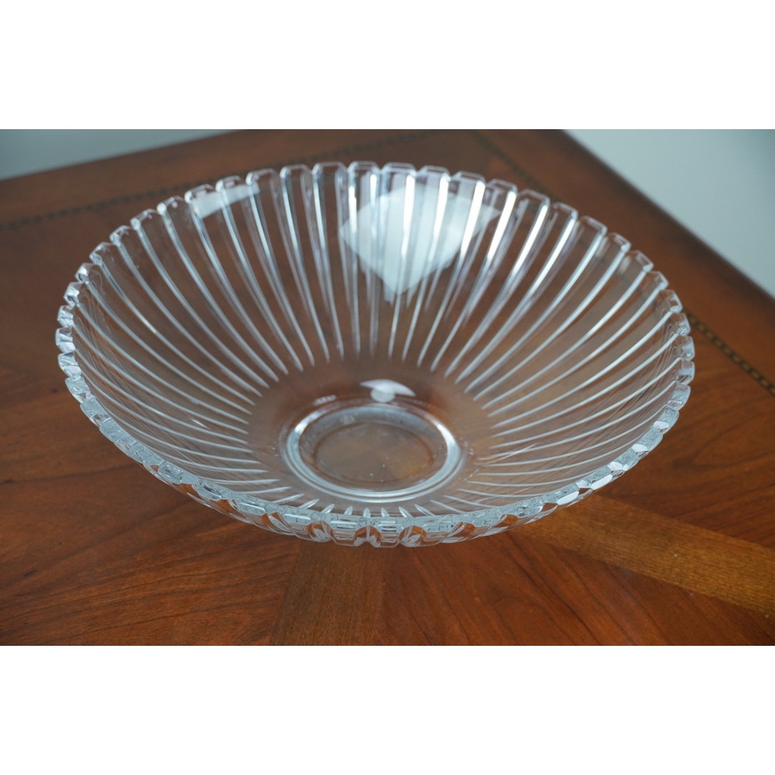 Vintage Tiffany & Co. 12” Crystal Bowl