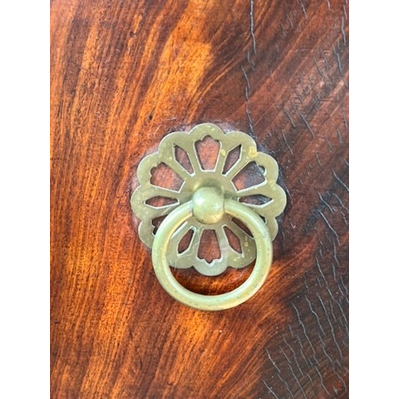 Antique Federal Period Three Drawer Chest with Gallery c. 1820