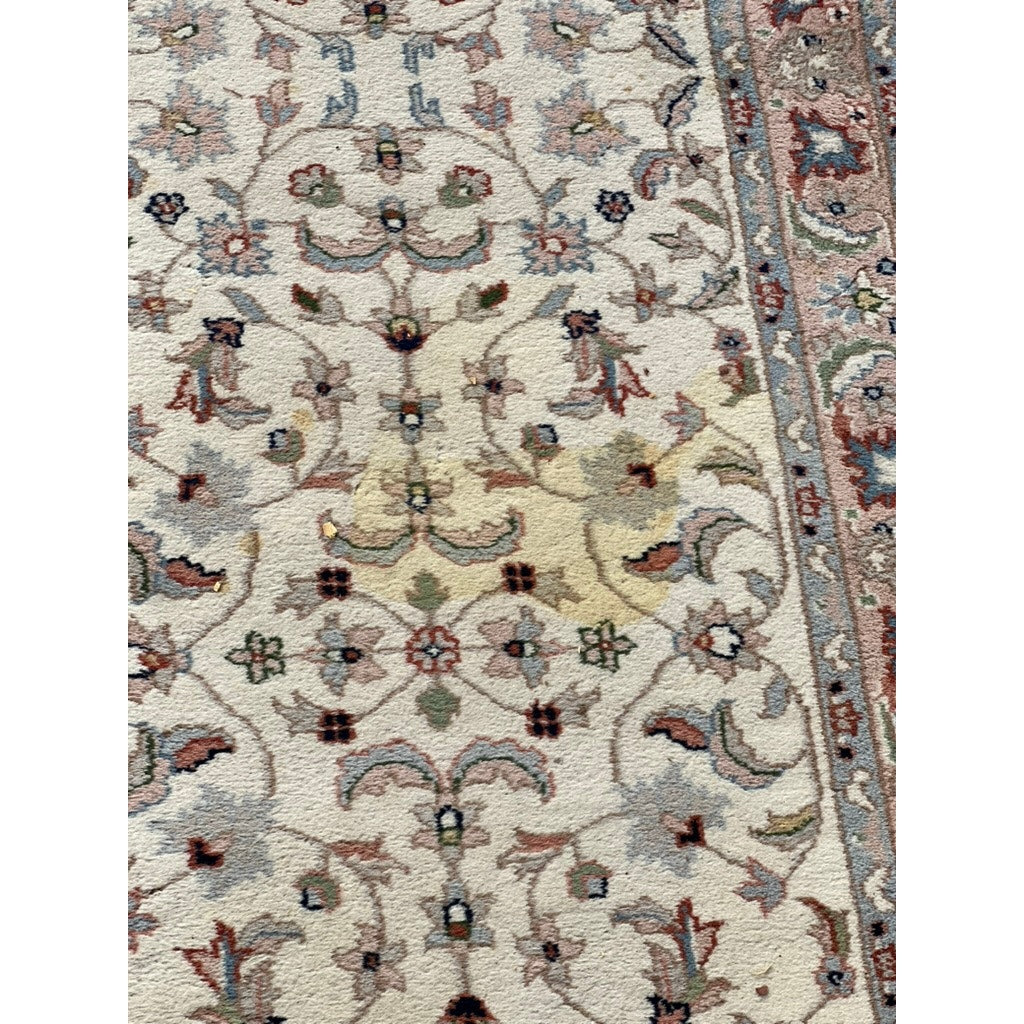 Vintage Nain Style Runner Rug with Ivory Field – c. Late 20th Century, 2’6 x 23’9
