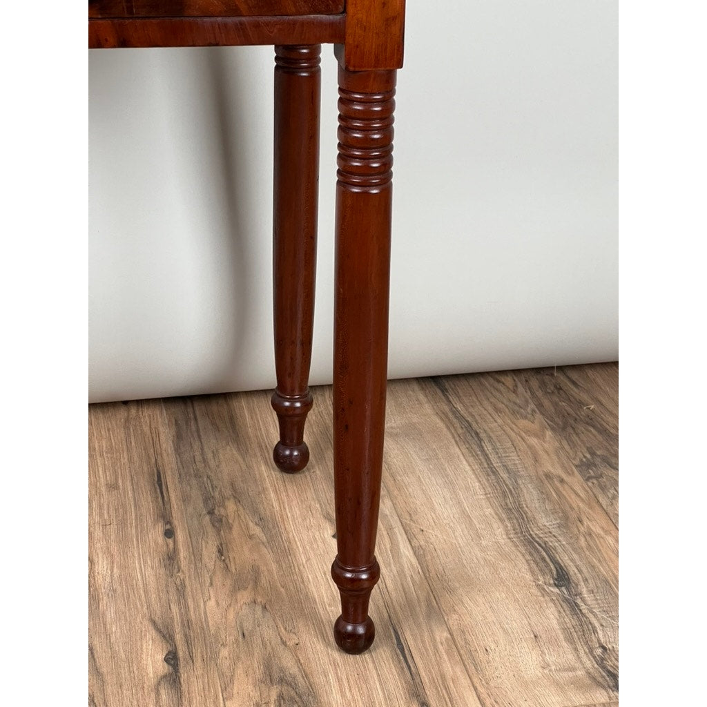 Antique Mahogany Federal Period Sheraton Two Drawer Stand c. 1820