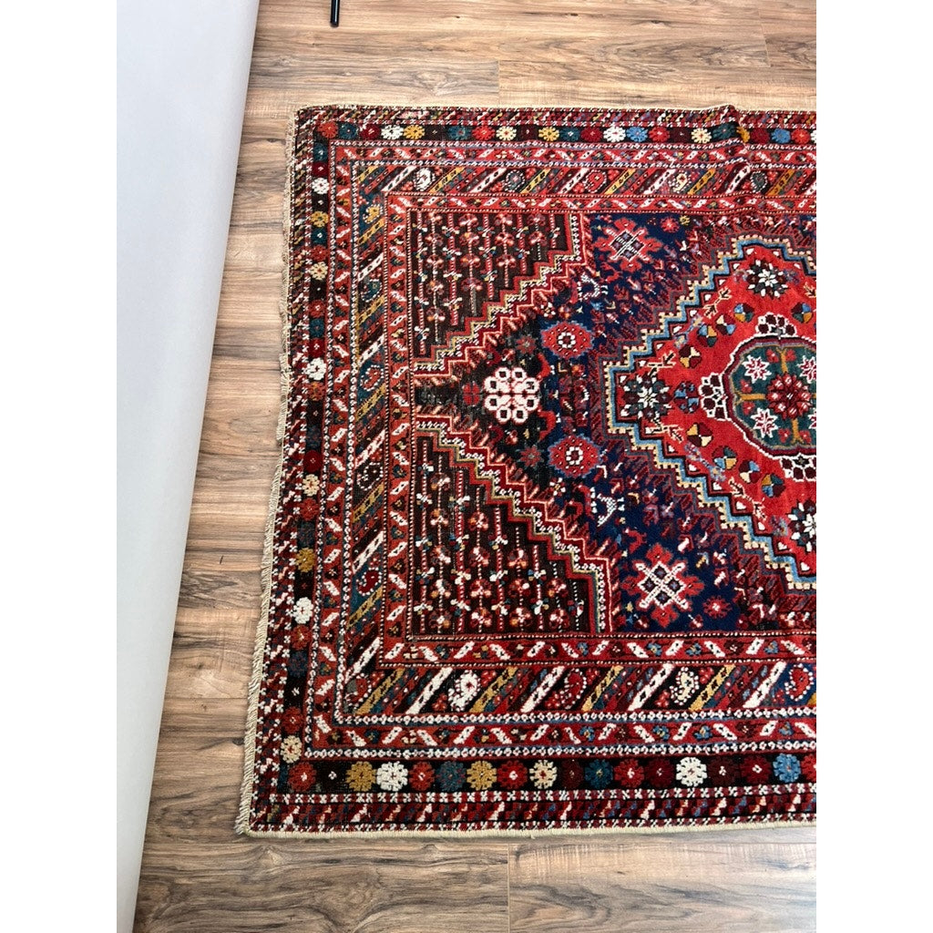 Antique Shirvan or Kuba-region Caucasian Runner Rug c. Late 19th Century 4’7 x 11’8