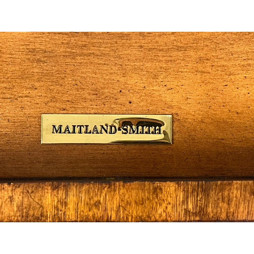 Vintage French Empire Style Partners Desk by Maitland Smith