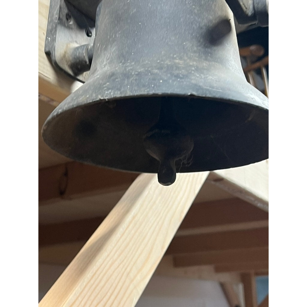 Vintage Cast Metal Schoolhouse Bell