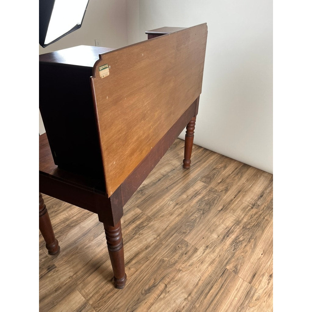 Antique Sheraton Mahogany Plantation Secretary c. Mid 19th Century