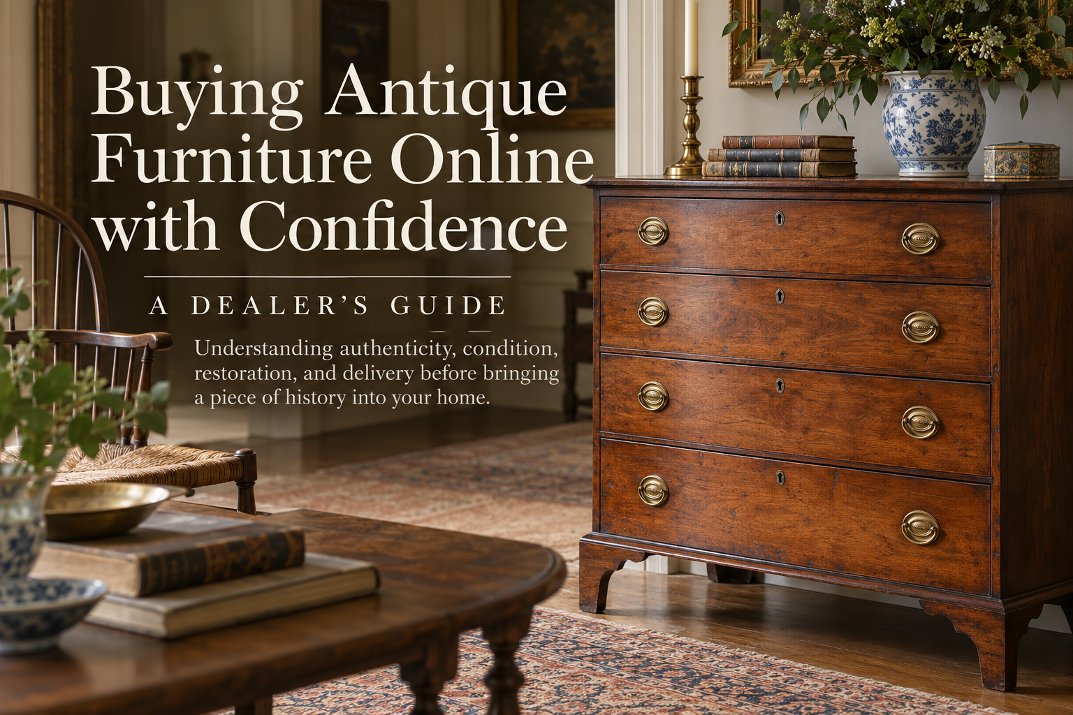 Buying Antique Furniture Online with Confidence: A Dealer's Guide