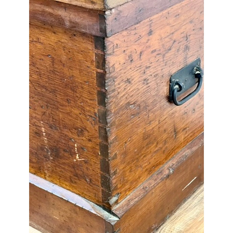 Antique 19th Century Dovetailed Tool Box