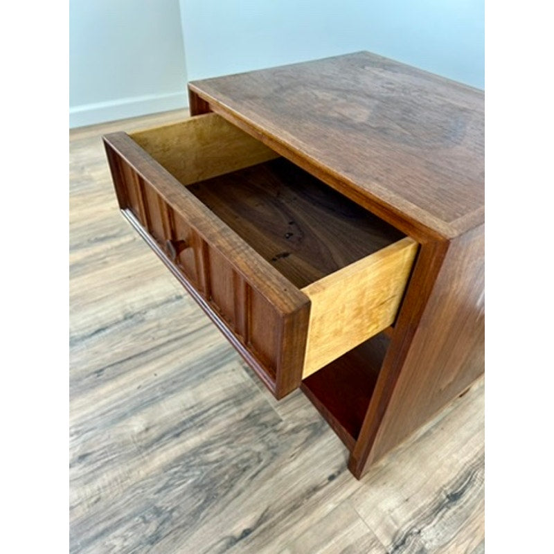 Vintage Mid-Century Modern Teak End Table c. 1960s