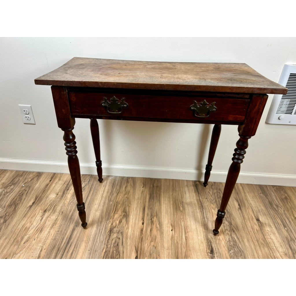 Antique Late 19th Century Italian Rustic Walnut Desk