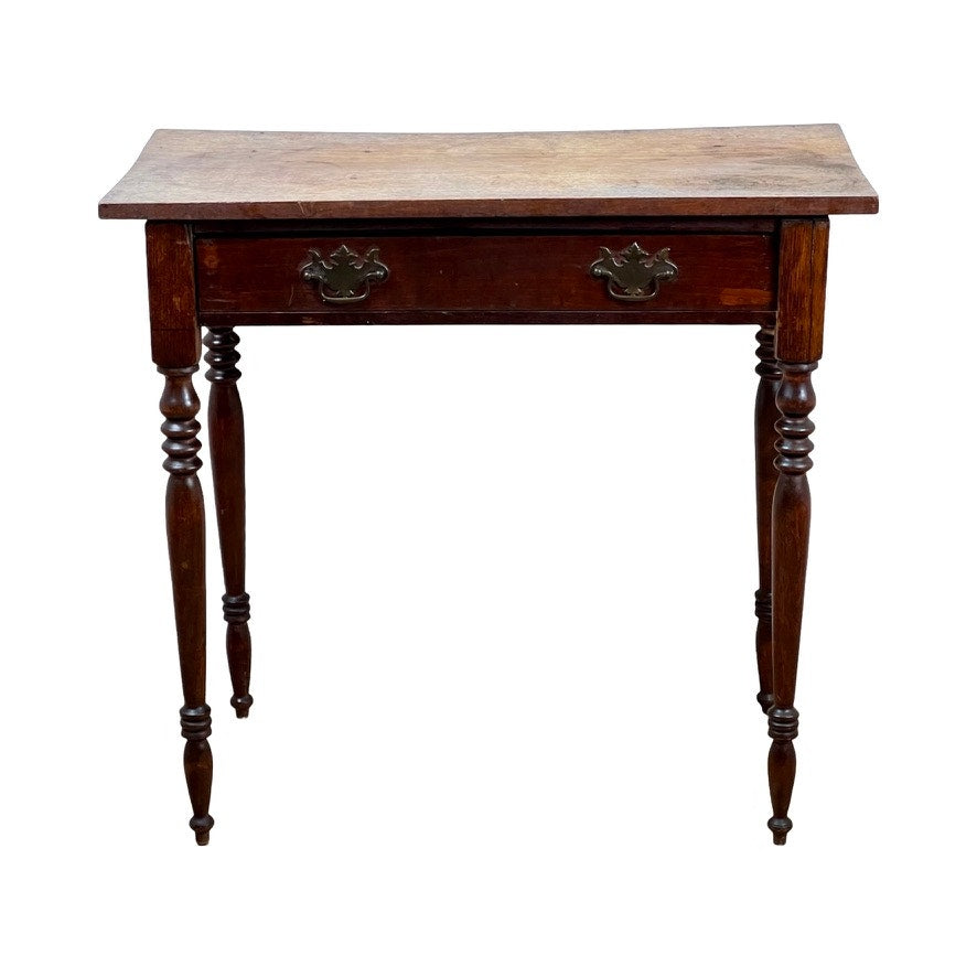 Antique Late 19th Century Italian Rustic Walnut Desk