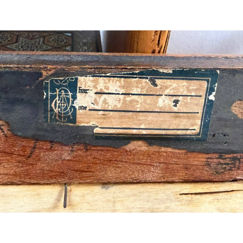 John Bonner “The Town of Boston” Map, After the 1835 George G. Smith Edition, Antique Oak Frame