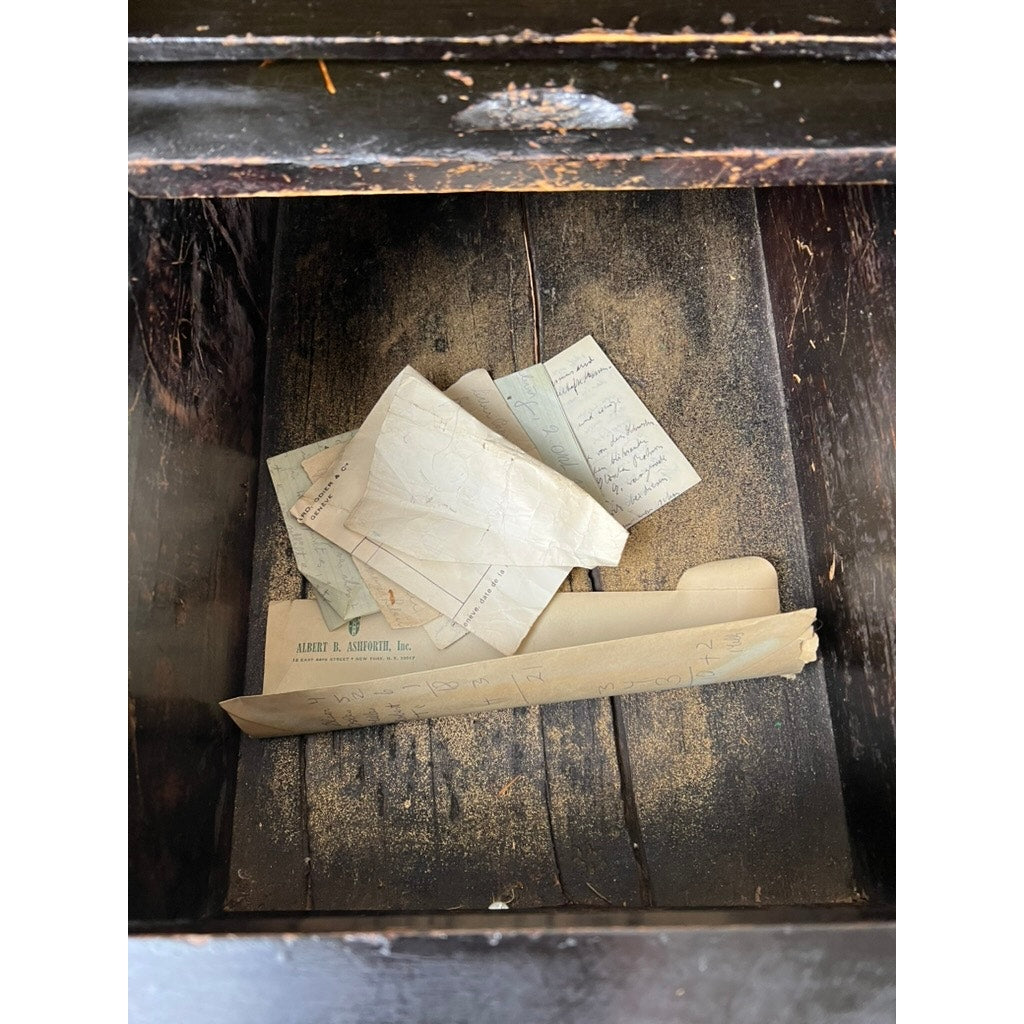 Antique French Louis XV Japanned Fall Front Desk c. 18th Century