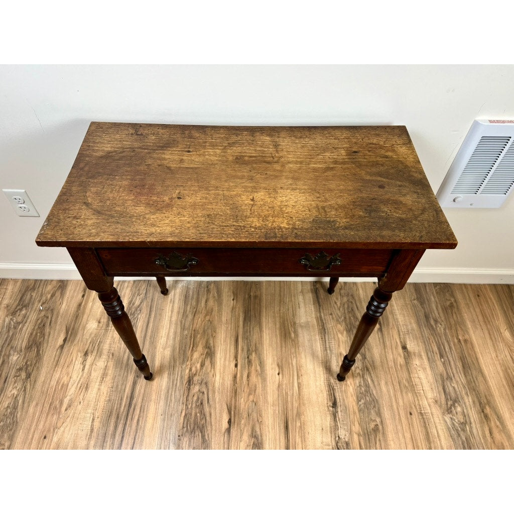 Antique Late 19th Century Italian Rustic Walnut Desk