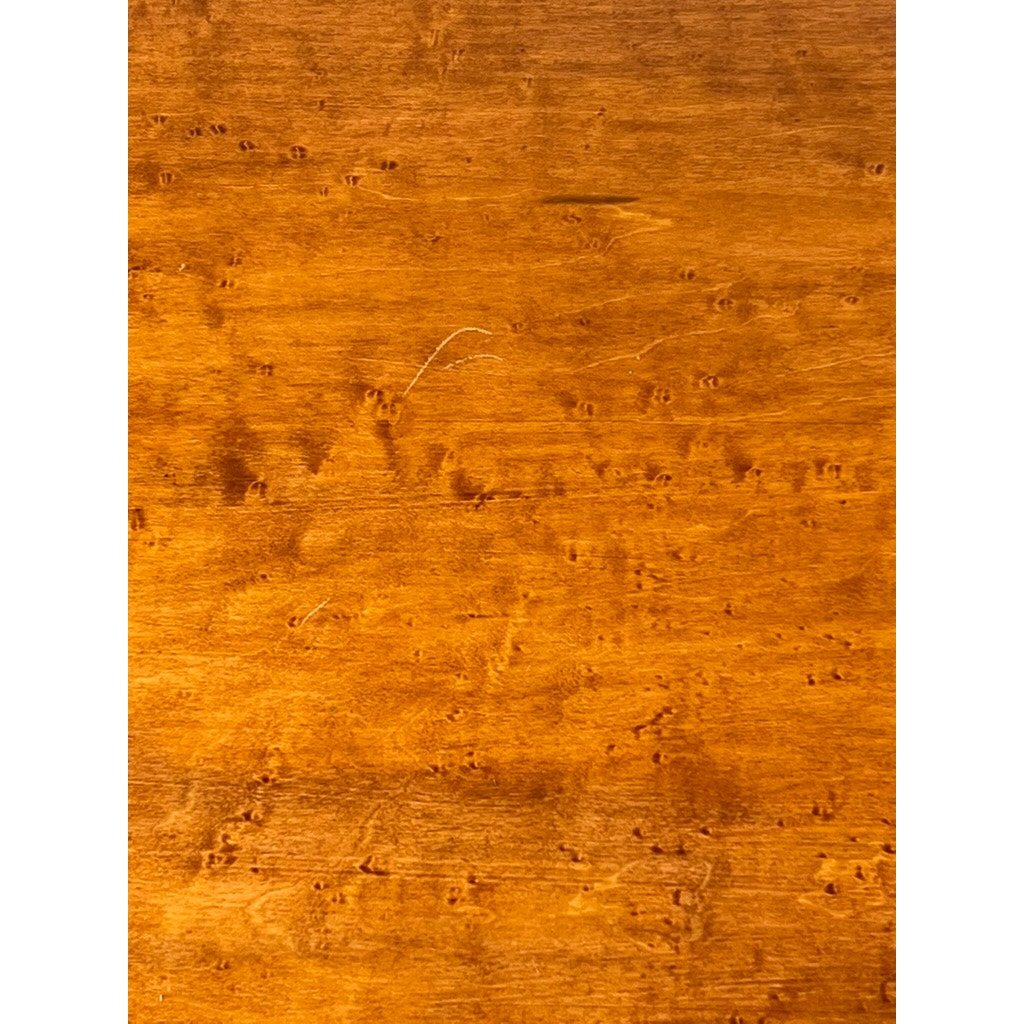 Antique American Sheraton Birdseye Maple One Drawer Stand c. Mid 19th Century